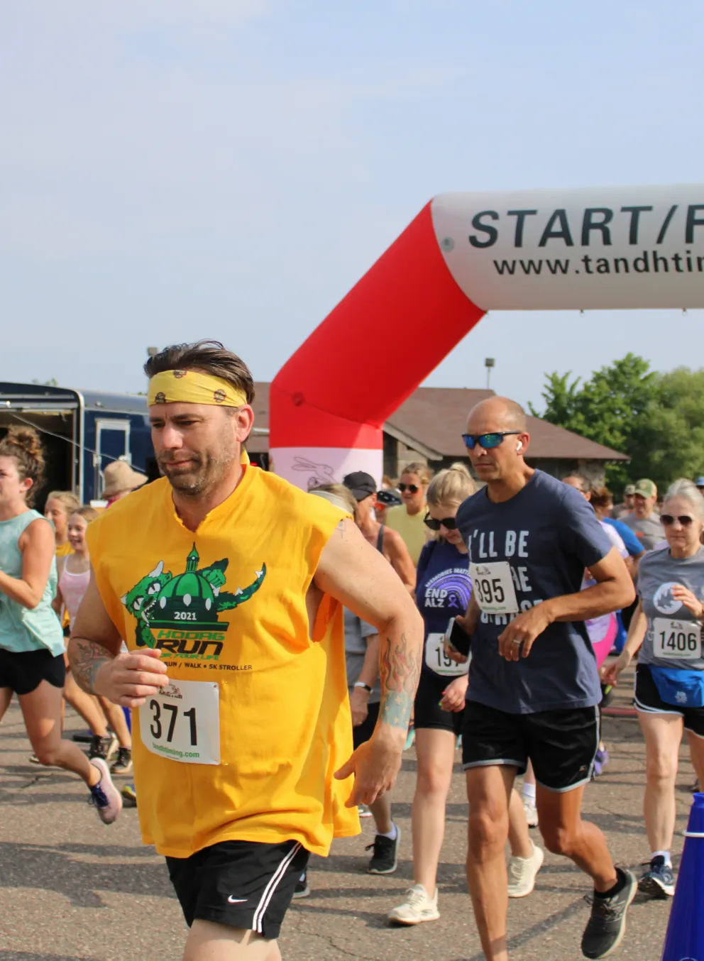 Hodag Run 2023 start