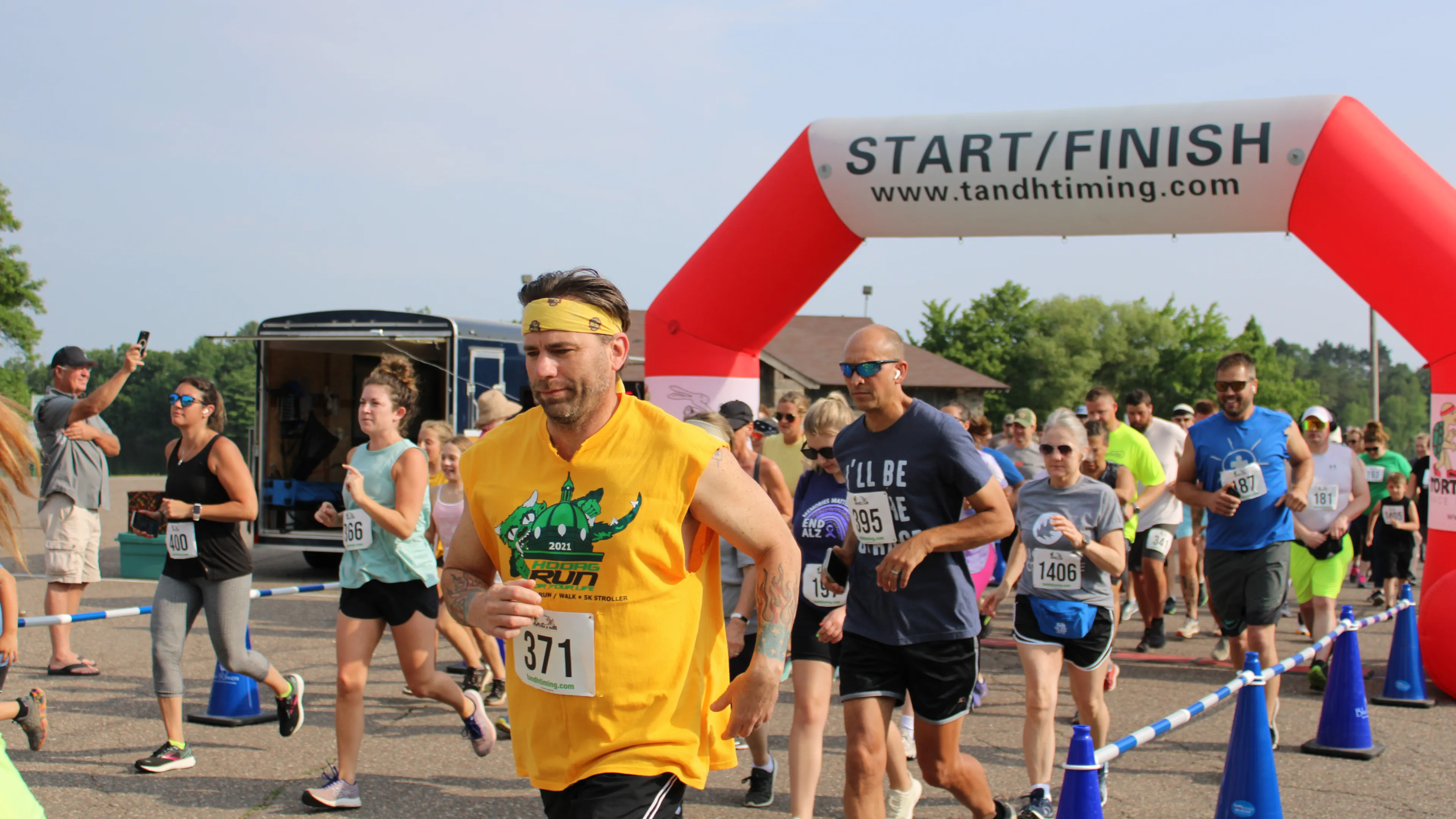Hodag Run 2023 start